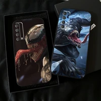 marvel venom cool phone case for huawei honor 7a 7x 8 8x 8c 9 v9 9a 9x 9 lite 9x lite soft coque funda carcasa silicone cover