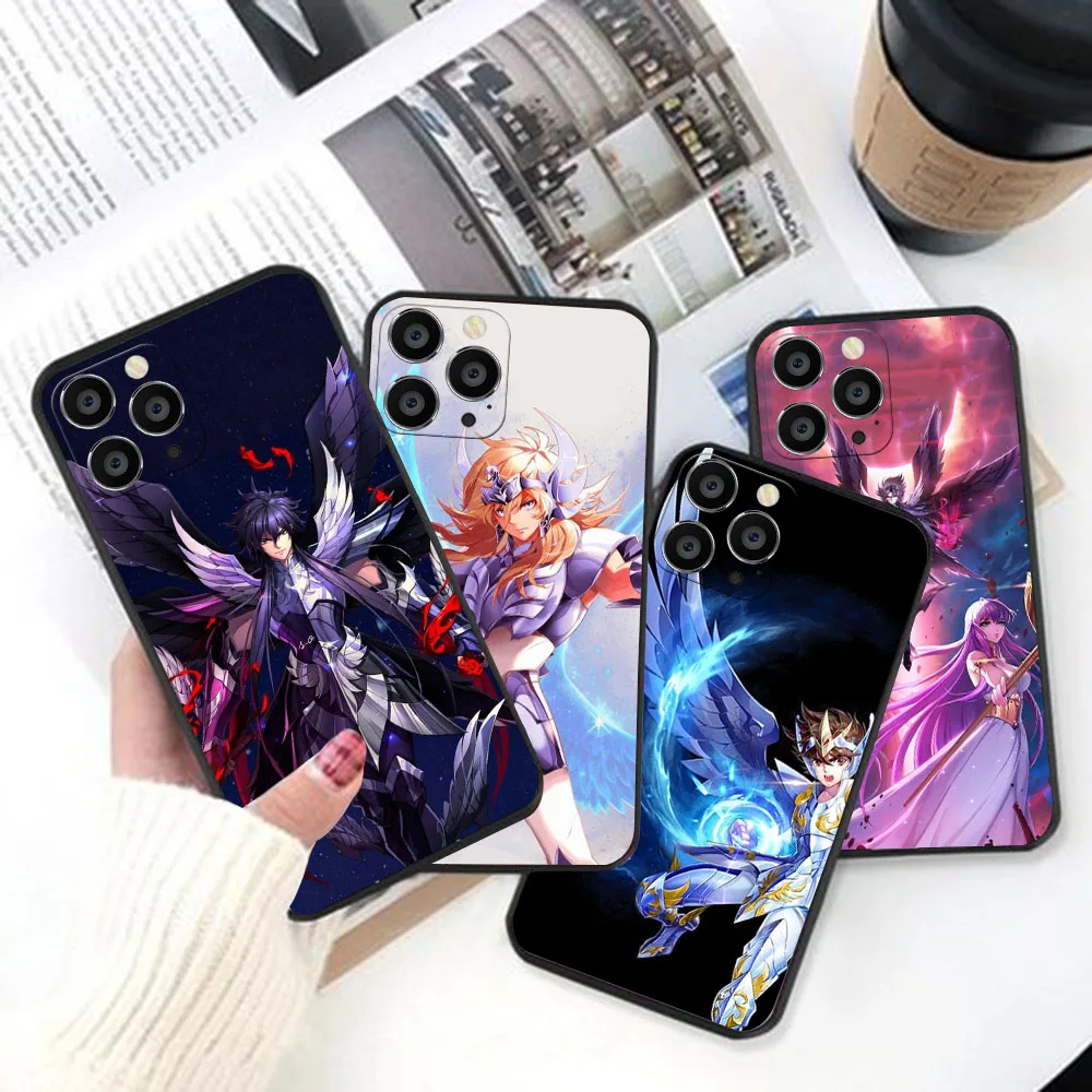 Мягкий чехол TS-23 Saint Seiya для Moto G100 E7 E7i G42 G52 E32 G9 G10 G Edge 20 30 S Lite Pro Play Power