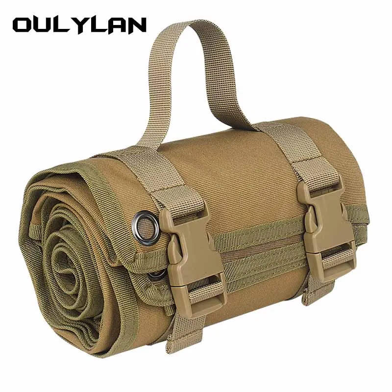 

Oulylan 900D Oxford Cloth Camping Mat Field Training Waterproof Tent Tarp Portable Foldable Outdoor Supplie Tactical Accessories