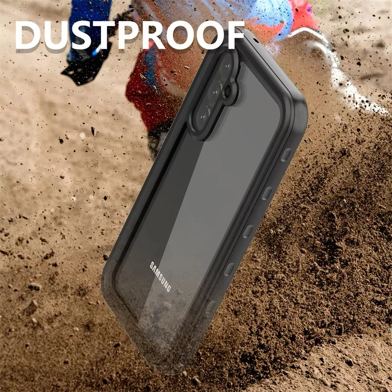 Фото Водонепроницаемый чехол A55 A15 A 25 34 55 5G IP68 Divivg для Samsung Galaxy A54 A35 13 A04s A34 A14 A25 35 Cover 360 Protect Seal Funda №5