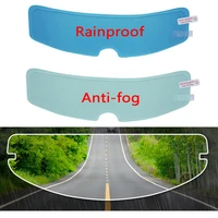 universal motorcycle helmet rainproof film and anti fog film durable nano coating sticker film helmet accessories