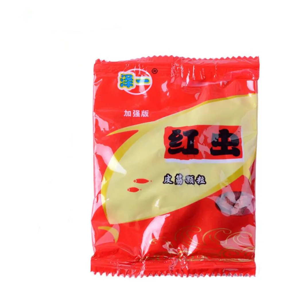 35 шт. рыболовная приманка в виде красного червя |