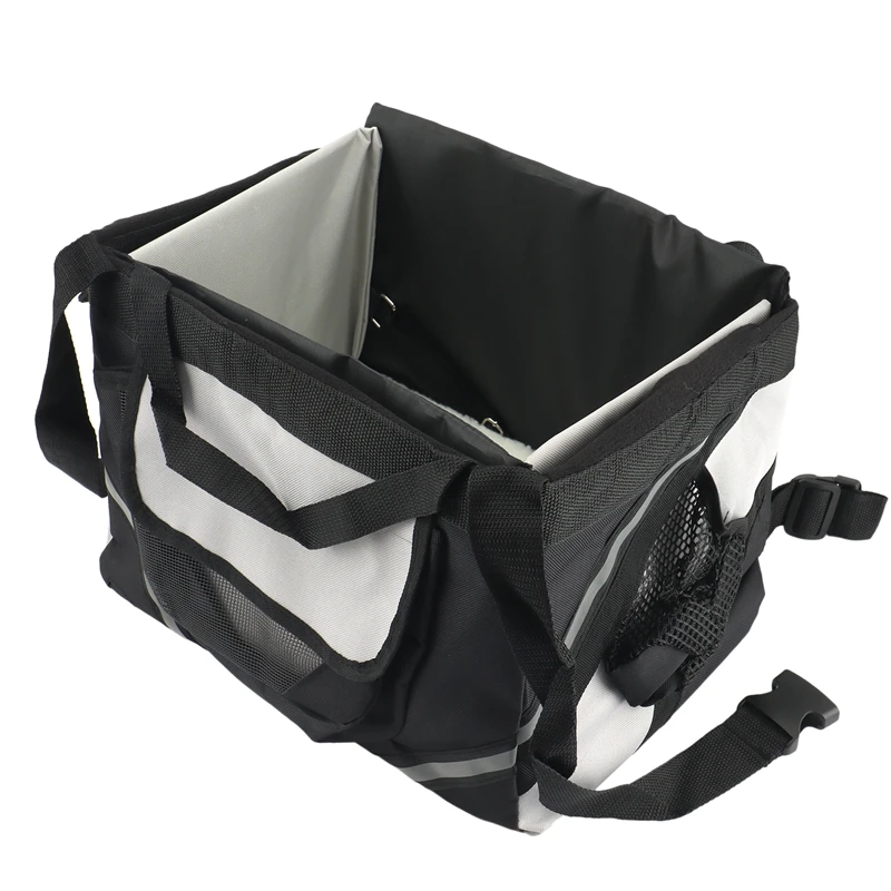 

Pet Bicycle Carrier Bag Puppy Dog Cat Small Animal Travel Bike Carrier Seat For Hiking Cycling Basket Accessories