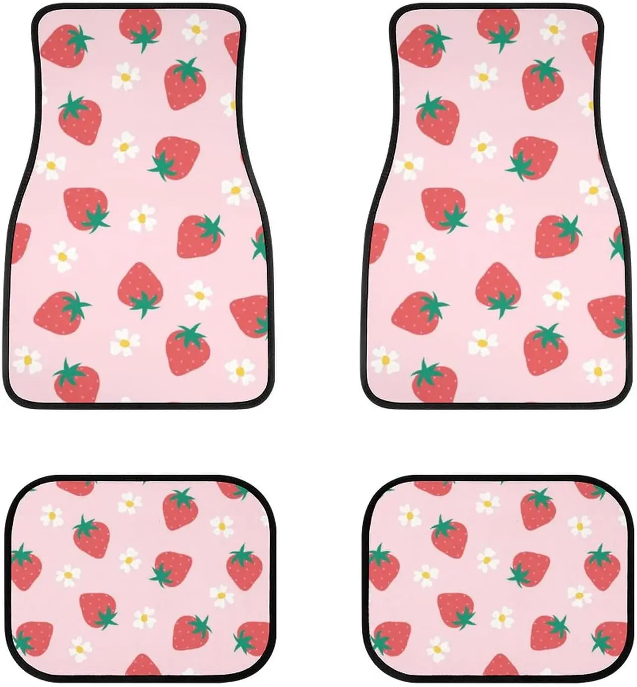 Автомобильные коврики из 4 предметов передняя и задняя резиновая подложка ковер