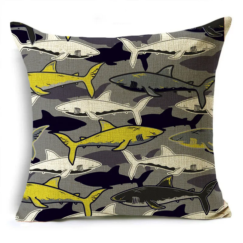 

Индивидуальная черно-белая наволочка для подушки с геометрическим рисунком, чехол для дивана, автомобиля, офиса