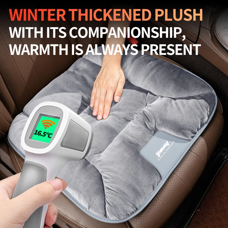 Car Seat Cover Warm Short Cushion Winter Soft Plush Protection For Suzuki Jimny Alto Swift Grand Vitara Ignis DZire B
