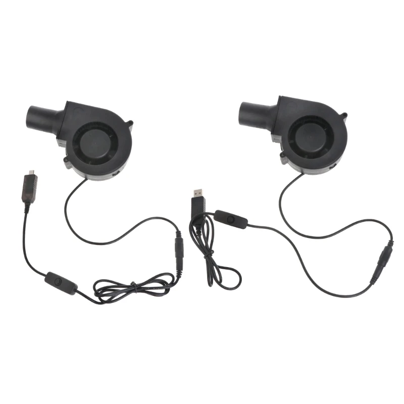 

Воздуходувка для приготовления пищи, с выключателем, Тип C/USB, 5 В, 12 В