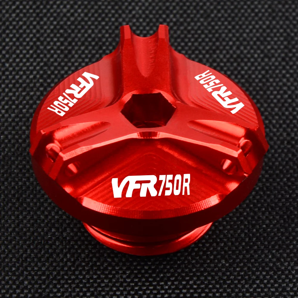 

CNC M20*2.5 VFR750 VFR 750 R 1986-1998 1987 1988 1989 1990 Motorcycle Engine Oil Filter Cup Plug Cover Screw For Honda VFR750R