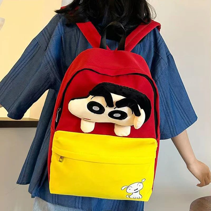 2024 новый рюкзак с карандашом Шин-Чан милый модный холщовый повседневный героями