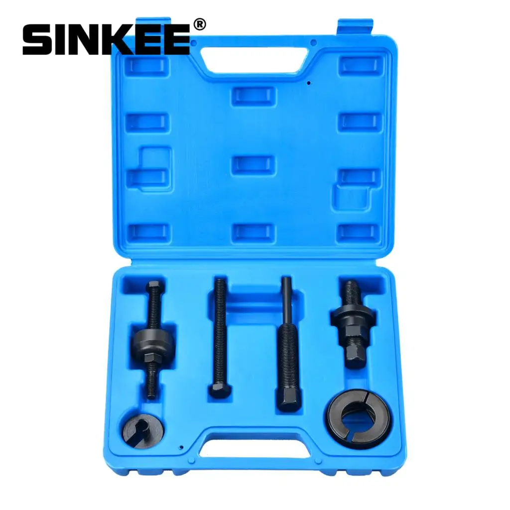 

ower Steering Pump Pulley Puller and Installer Remover Tool Set for GM Ford