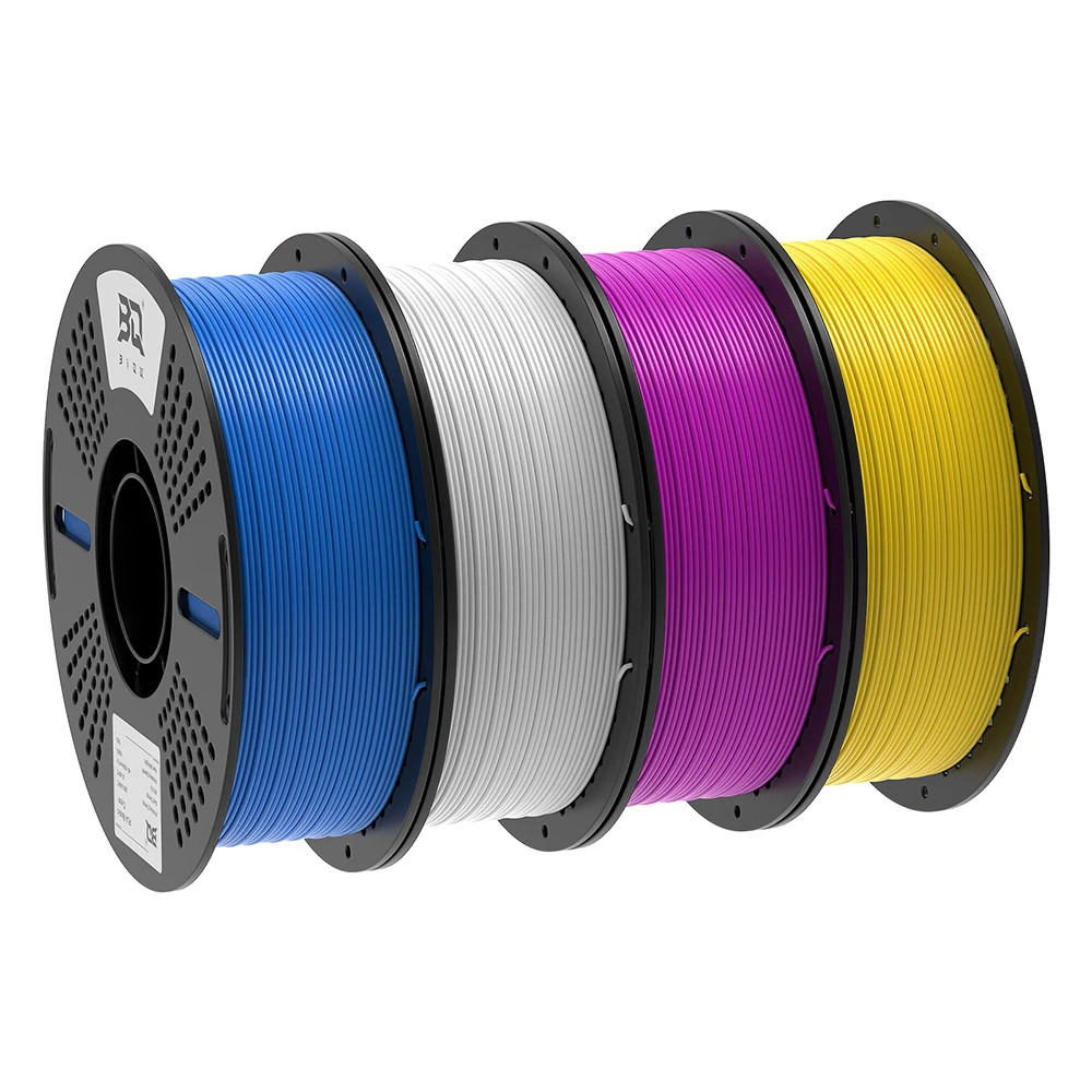 Фото Филамент для 3D-принтера BIQU CMYK, 1 кг, 1,75 мм, PLA, многоцветный, для литофанов, вакуумная упаковка, без спутывания, для 3D-печати №2