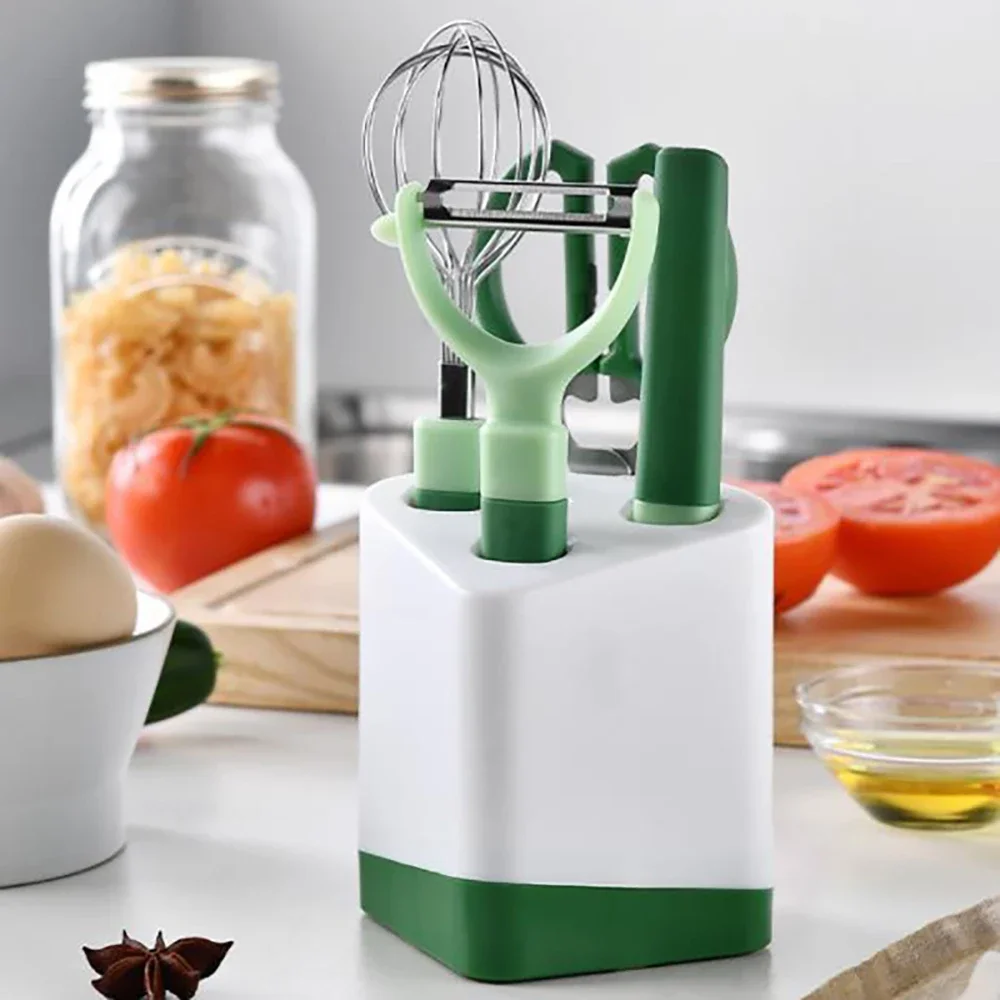 Набор кухонных гаджетов JAOER зеленая комбинация 5 шт. в комплект входит зажим для