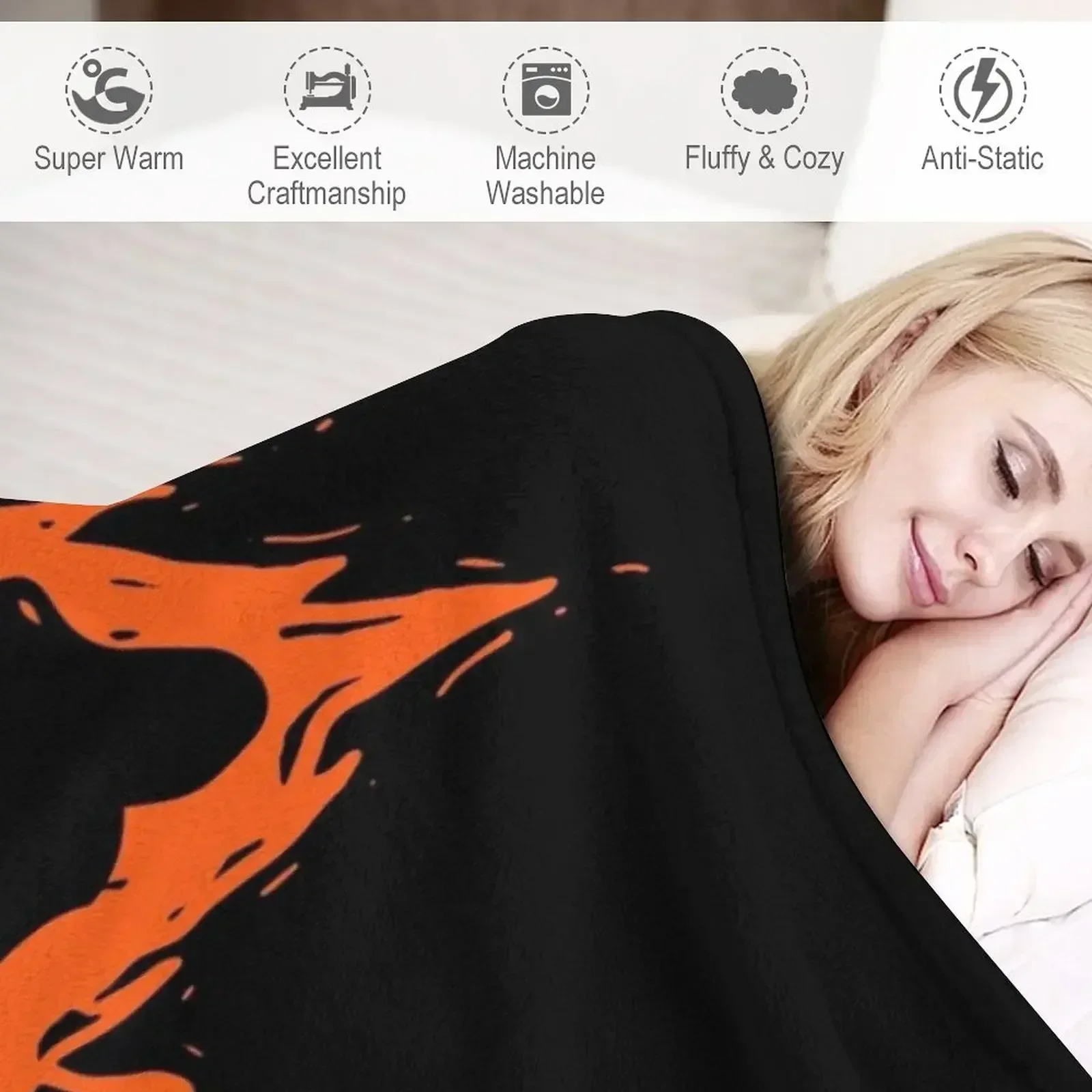 Она был наследник золы и огня. Плед теплый зимний. Мягкое постельное белье.