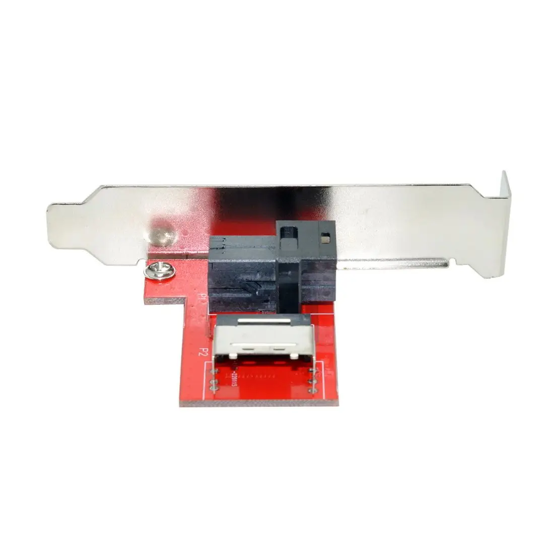 Zihan Mini SAS SFF-8087 PCI-Express 4 0 до SFF-8643 HD PCBA Женский адаптер с кронштейном |
