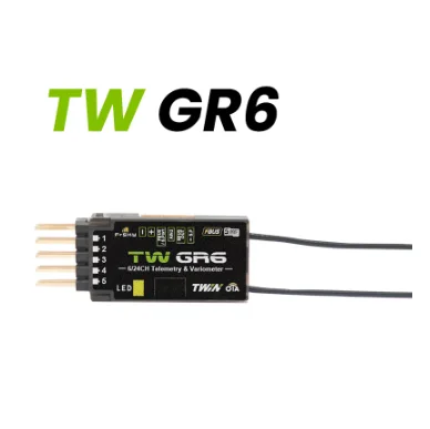 FrSky TW GR6 Dual 2.4GHz TWIN Series receiver