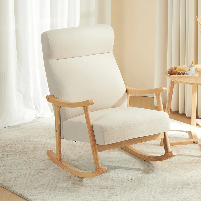 Белый стул в скандинавском стиле для взрослых поддержка гостиной ленивый пол