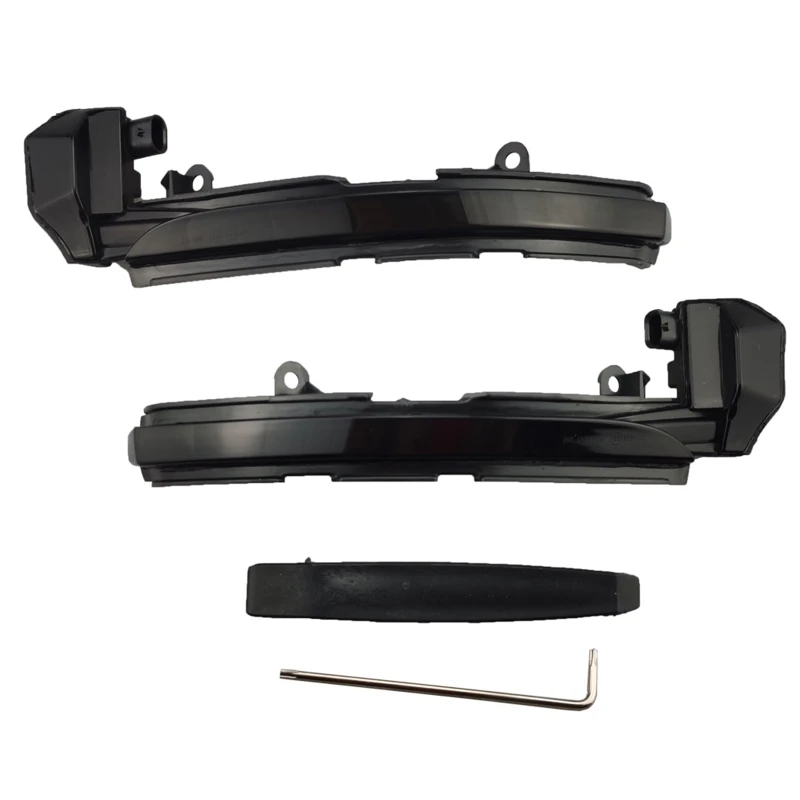 

for jaguar LED Car Auto Side Mirror Amber Indicator Turn Signal Light Lamp