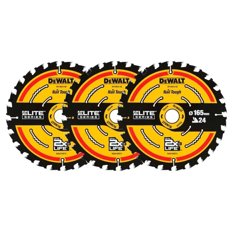

DEWALT DT10624-A9 Пильное полотно для дерева 165 мм 24Т