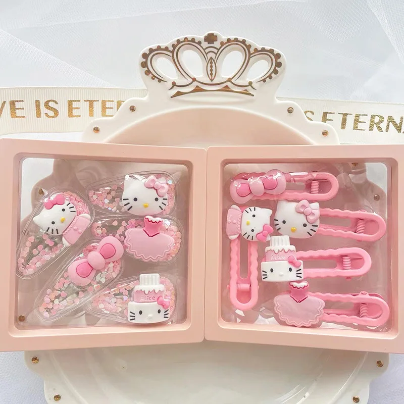 

Sanrio Hair Clip My Melody Cinnamoroll Kuromi Hello Kitty Gift Cartoon Loveliness Hair Accessories Sanrio Gift Woman Side Clip