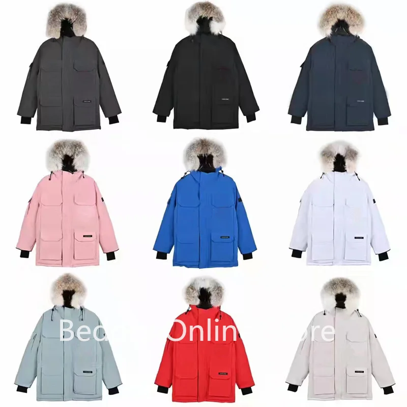 Высококачественная классическая зимняя мужская и женская куртка из