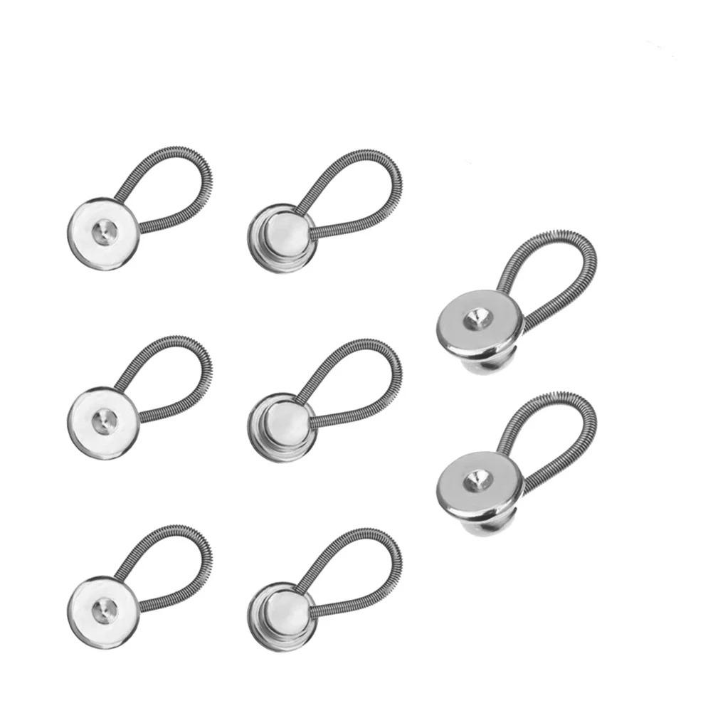 

Extender Button Extenders Collar Neck Shirt Dress Jeans Pants Waist Shirts Elastic Metal Mens Invisible Extension Waistband