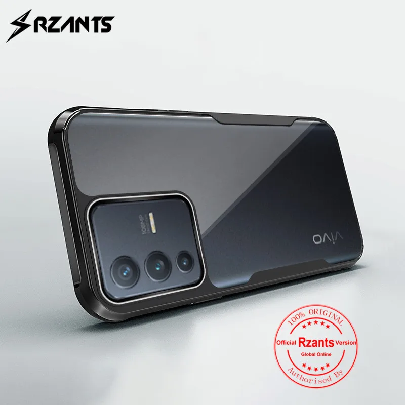 

Rzants Clear Case for VIVO V23 V23 Pro Crystal Hard Cover [New Beetle] Bumper Silicone Phone Casing