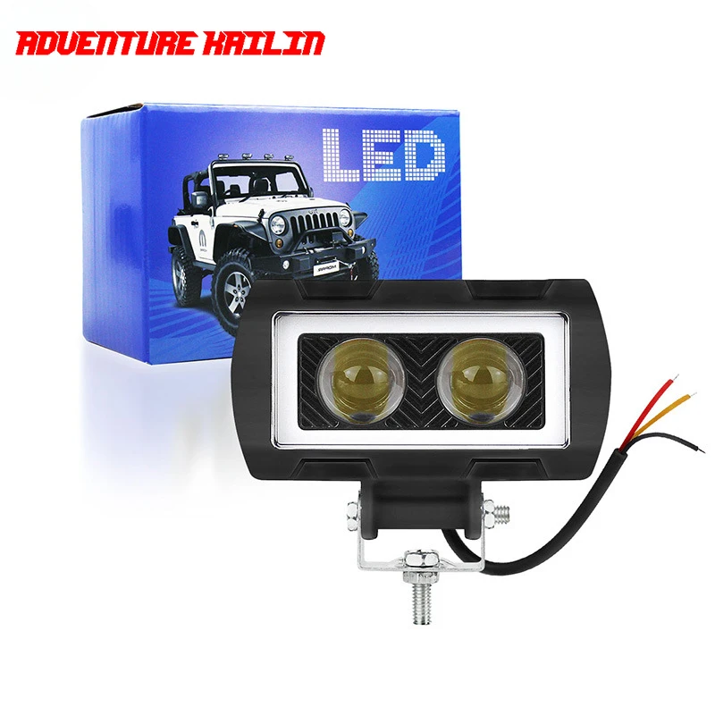 Светодиодный Рабочий фонарь для внедорожника лампа 25 Вт дополнительная мощность