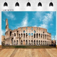 laeacco rome colosseum backdrop italy world famous historic site kids adults holiday portrait customized photography background