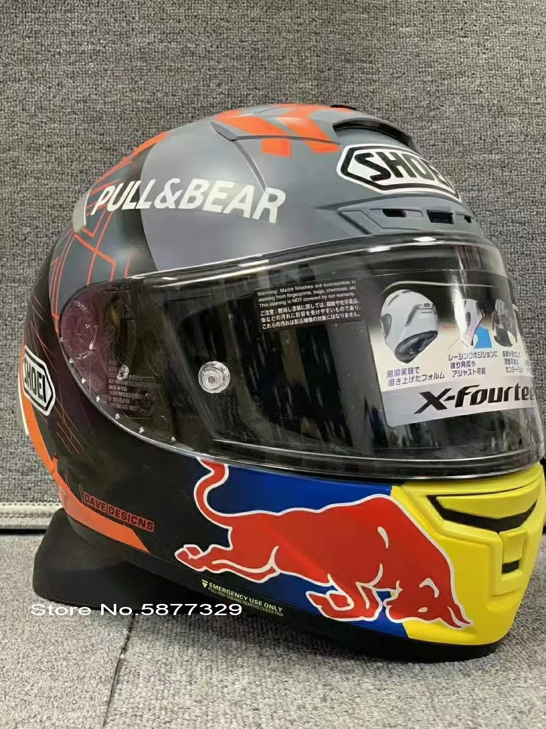 

X14 Helmet X-Tourteen Marquez Gray Ant Bull Full Face Racing Motorcycle Professional Helmet Casco De Motocicleta