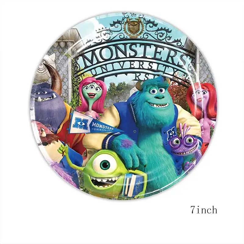 

Одноразовая посуда Монстры на Университете Дисней