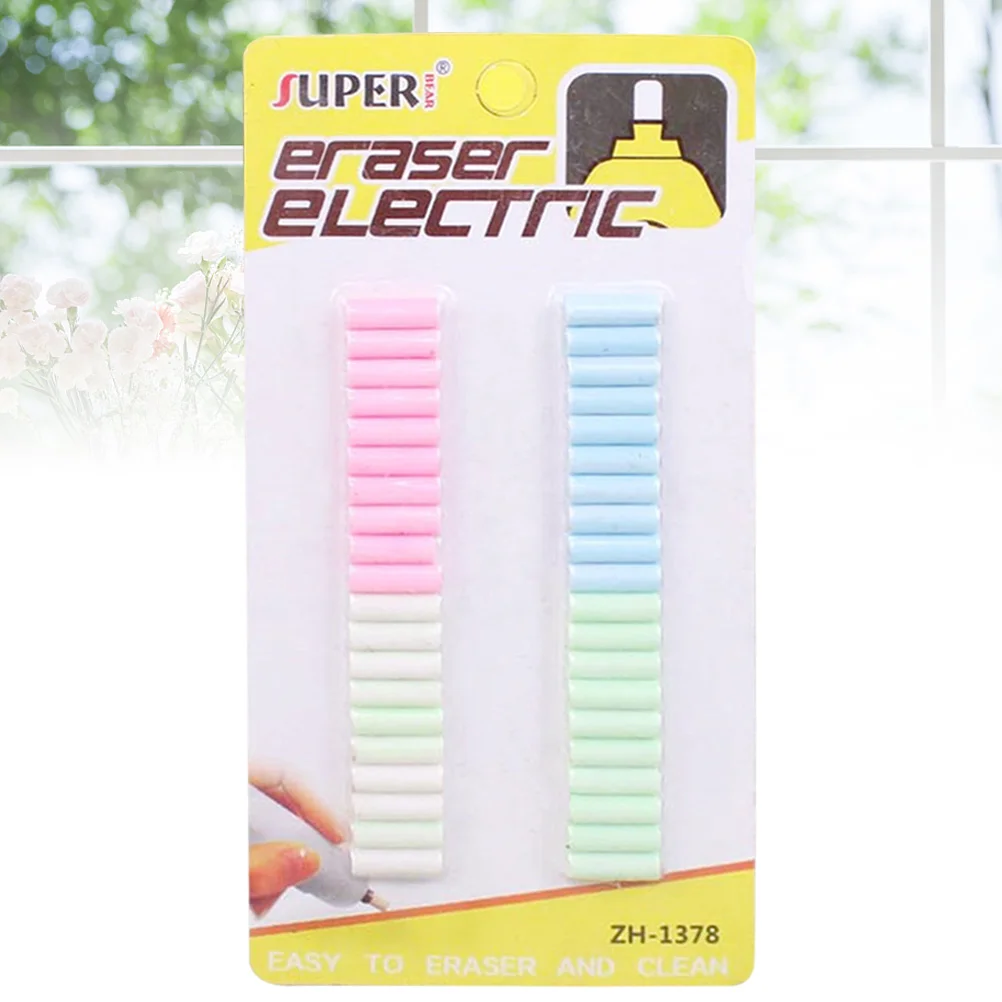 

Electric Eraser Refills Replacement Stationery School Office Supplies (Random Color)
