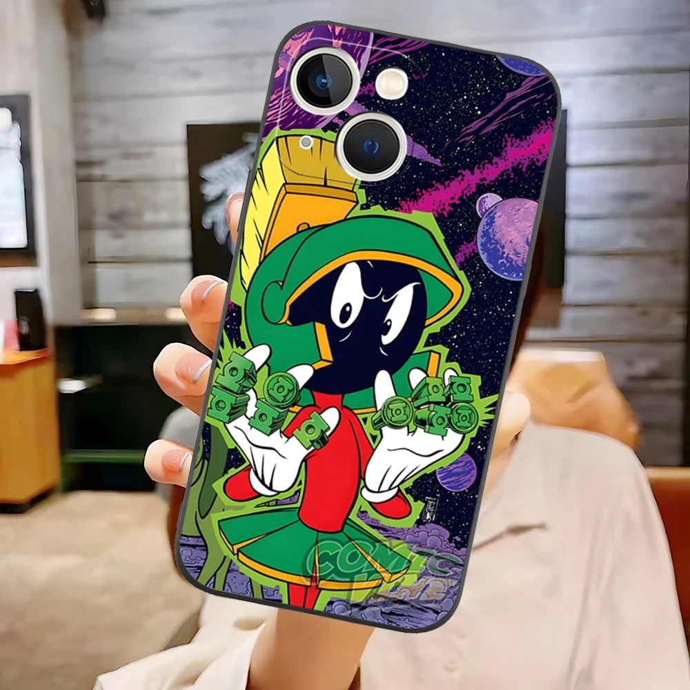 Чехол для телефона M-Marvin The Martian Iphone 15 Pro Max 14 16 Plus 13 Mini 11 12 Xr X Xs 7 8 задняя крышка