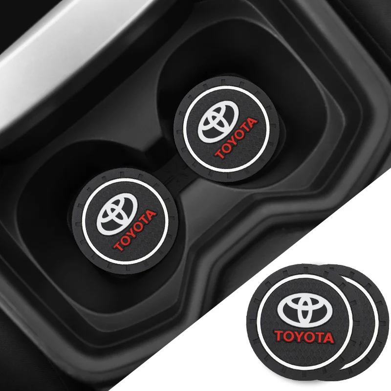2 шт. автомобильные противоскользящие подставки для Toyota Corolla Avalon Supra Yaris Camry Tacoma Avanza