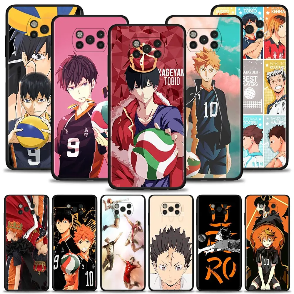 

Haikyuu Libero Kageyama Tobio Case For Xiaomi Poco X3 X4 NFC X3 X4 M2 M3 M4 Pro X3 F3 F4 GT Pocophone F1 C3 C31 C40 Celular