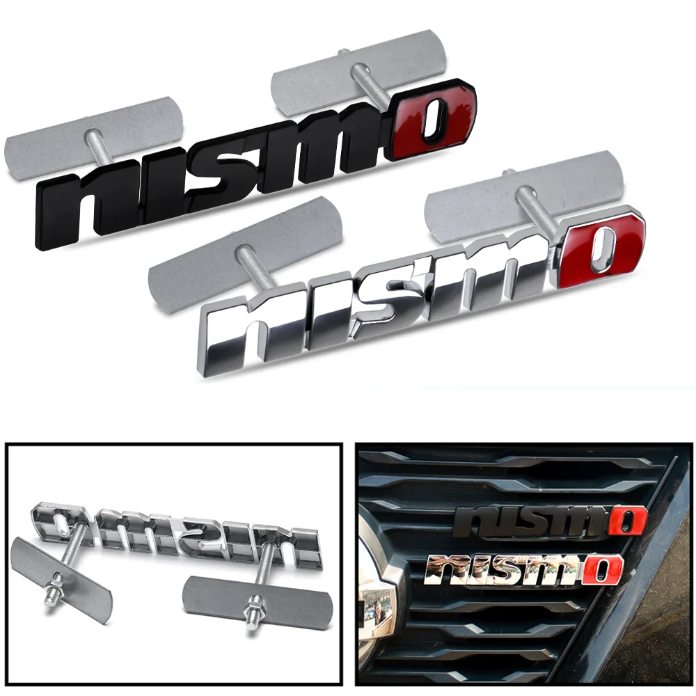 3D ABS для Nissan GTR Nismo логотип эмблема капот автомобиля передняя решетка буквенный