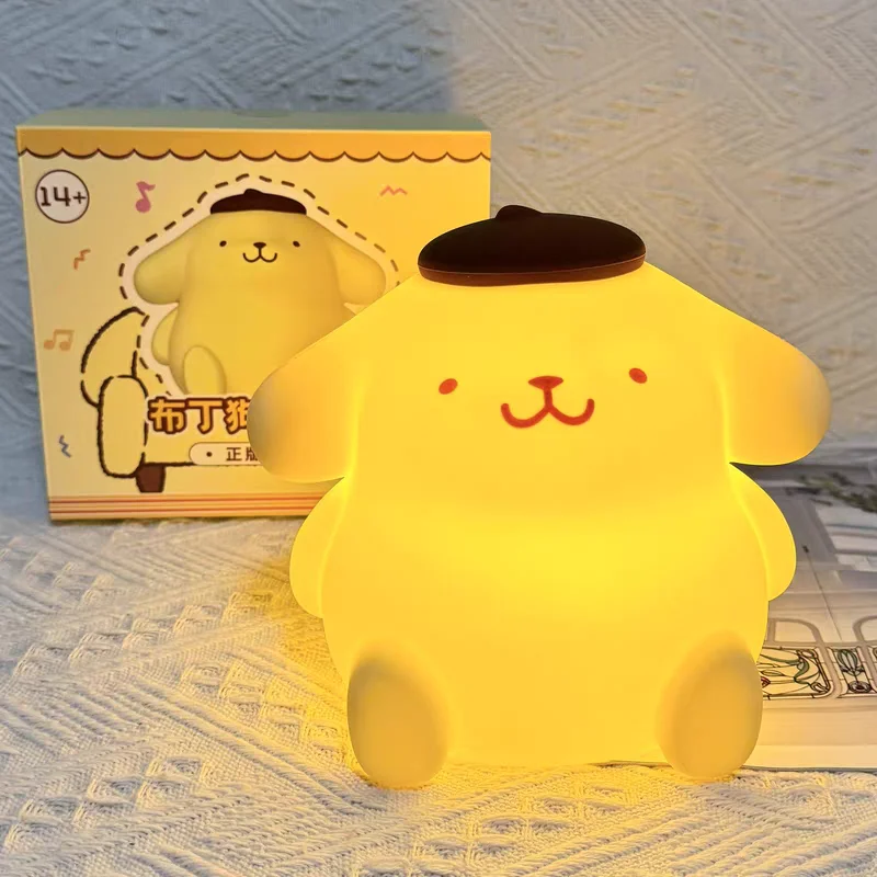Новинка ночник Sanrio Hangyodon клоун рыба Hanton Pat светильник Милая Ночная лампа с