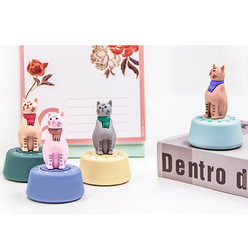 

Cartoon Kitchen Cooking Timer Baking Time Manager Mechanical Countdown Reminder 367A