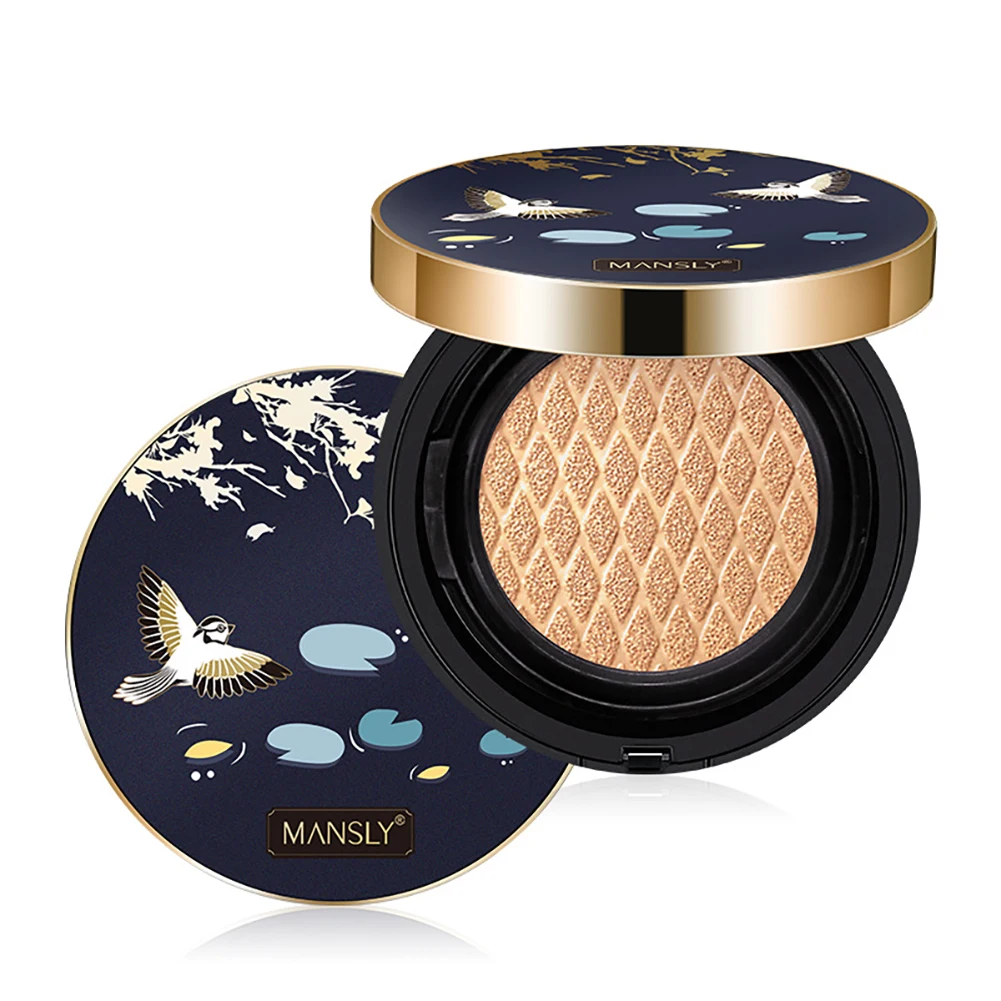 

MANSLY Sunscreen Air Cushion BB CC Cream Concealer Moisturizing Foundation Whitening Makeup Bare For Face TSLM1 Drop Shipping