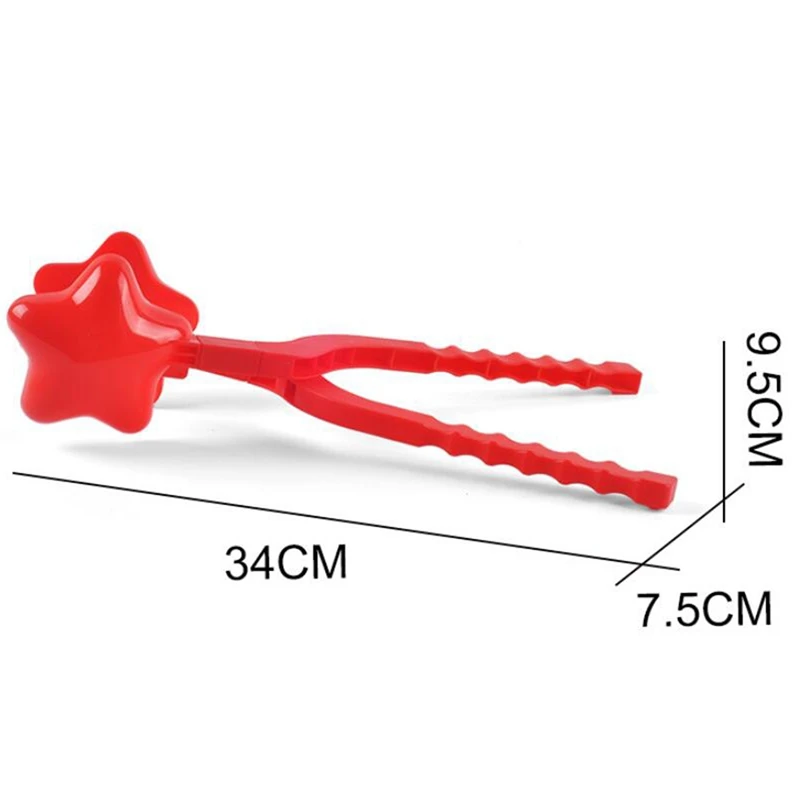 Пластиковый зажим в форме звезды для изготовления снежных шаров |