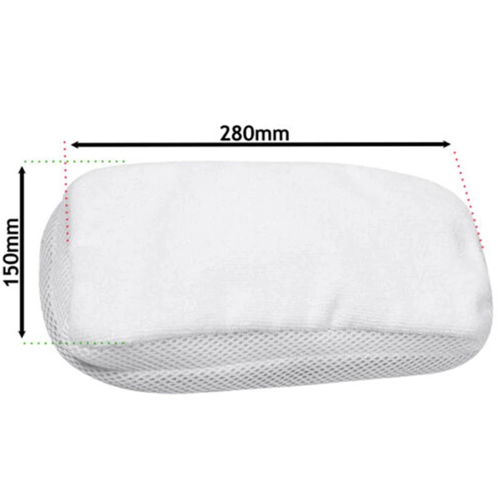 

4pcs Mop Cloths Pads For Morphy Richards 720020 720021 720502 9 In1 Steam Cleaner Adjustable Microfibre Cleaning Cloth