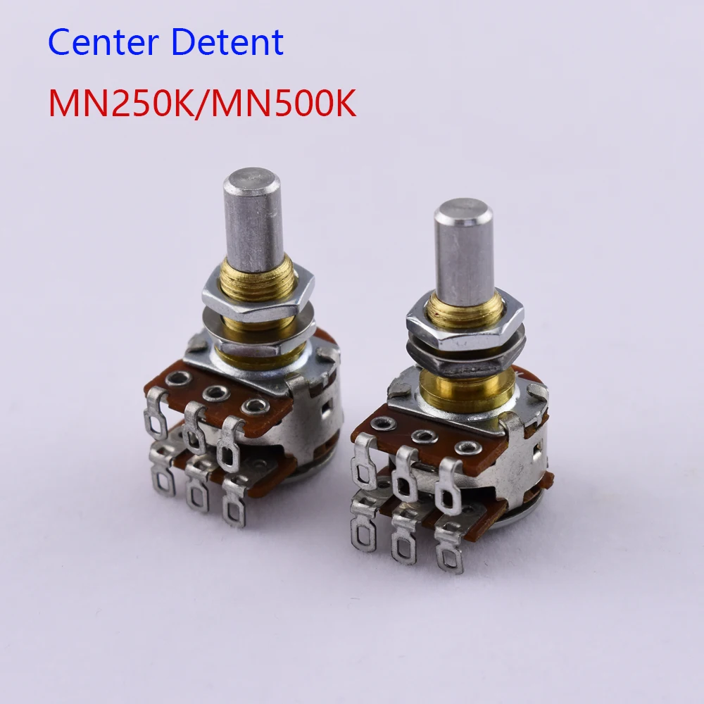 

1 шт., латунная втулка, твердый вал, двойной смешанный балансировочный потенциометр (горшок) с центральным зажимом- (MN250K/MN500K), Сделано в Корее
