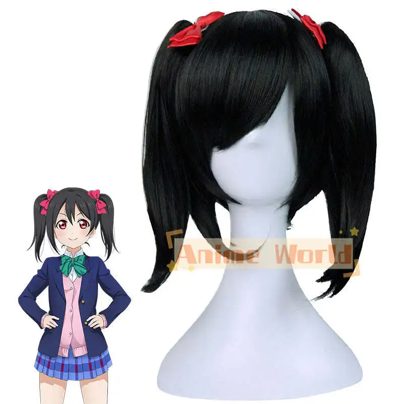 Love Live! Парик для косплея Нико Ядзава LoveLive
