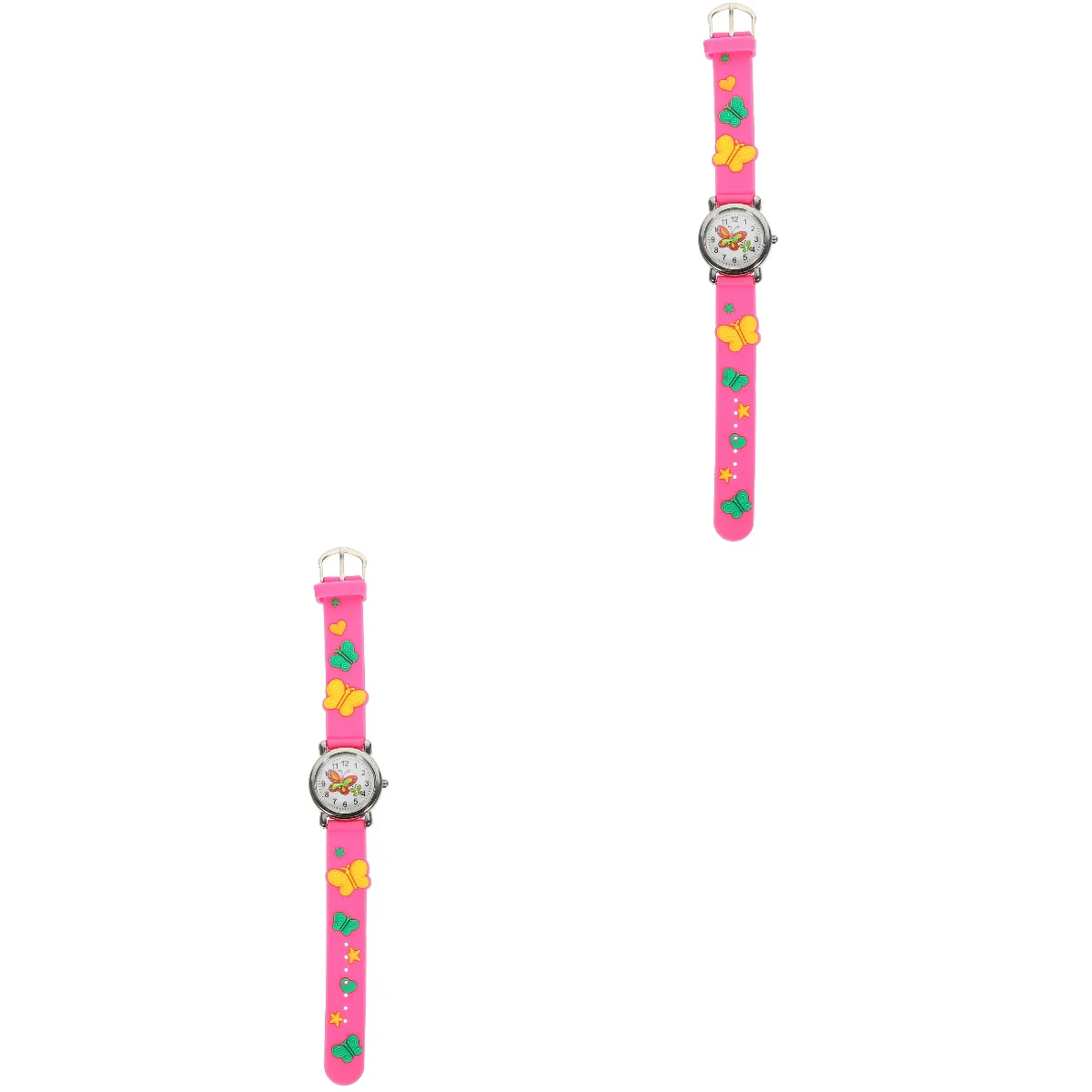 

Watch Kids Studentswatches Children Wrist Strap Cartoon Silicone Present Lovely Decoration Toddlers Butterflies Portable