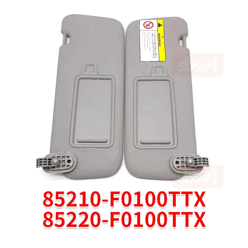 

Подходит для Elantra 2016-2020 Lead ADC Sun Front Visor Stop 85210-F0100TTX 85220-F0100TTX 85210F0100TTX 85220F0100TTX