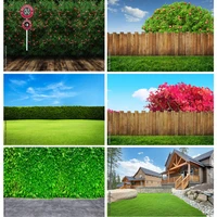 natural landscape photography props green grass and blue sky with white clouds photo background studio props 2216 cdd 08