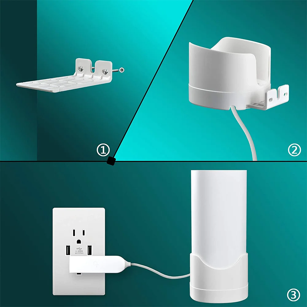 Настенный держатель для TP-Link Deco M4 / E4 P9 S4 всей домашней сетчатой системы Wi-Fi