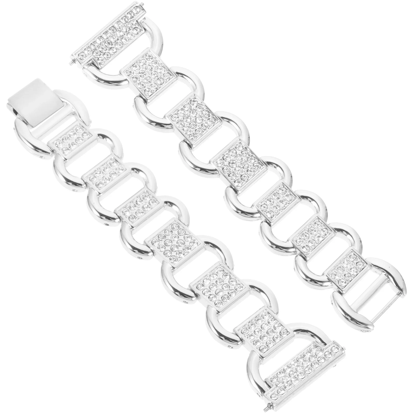 

Ремешок для часов, элегантный сменный декоративный универсальный надежный ремешок из цинкового сплава, многоразовый металлический ремешок для часов