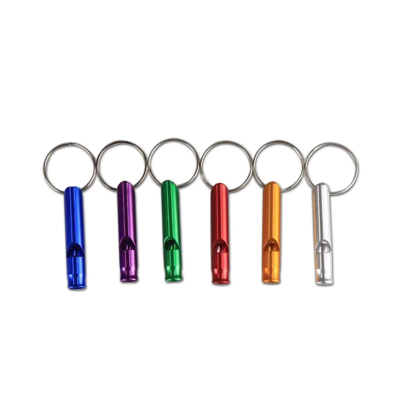 

1pcs Aluminum Pigeon Training Whistle Flute Portable Keychain Adjustable Whistle Alarm Cat Dog Training Adjustable Whistle Alarm