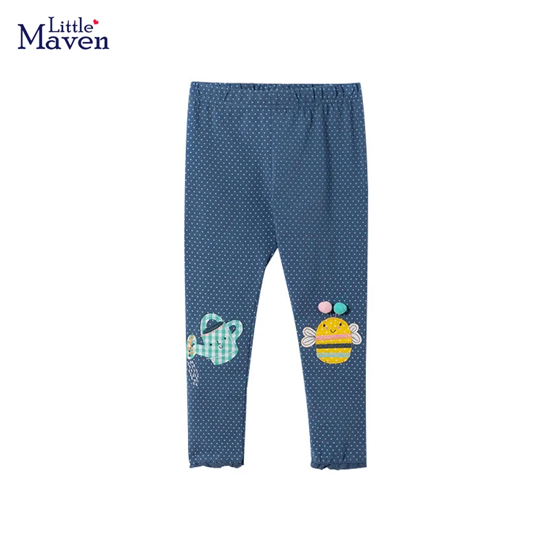 

Брюки для детей 2-7 лет, мягкие и удобные, с маленькими пчелами