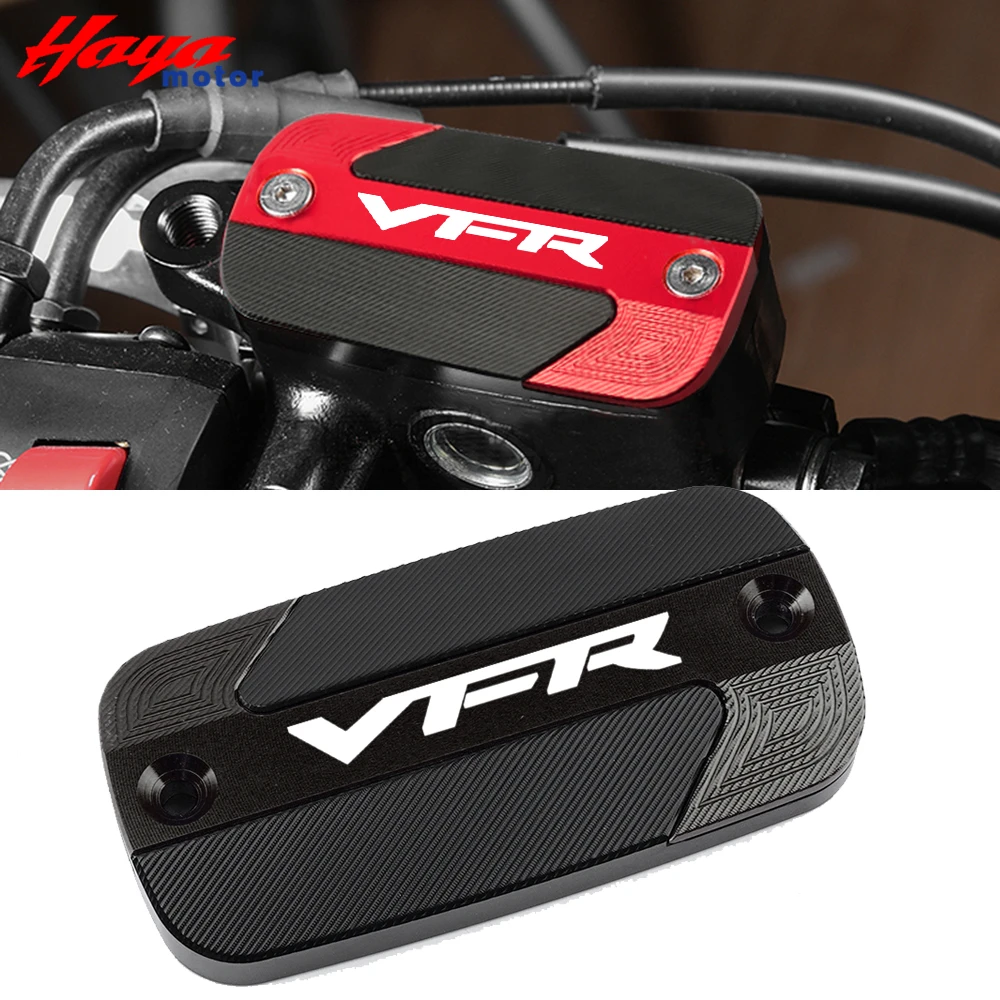 

Newest Motorcycle Front Brake Fluid Reservoir Cover cap For HONDA VFR 800 1200x VFR800 VFR800X VFR800F VFR1200x Crosstourer